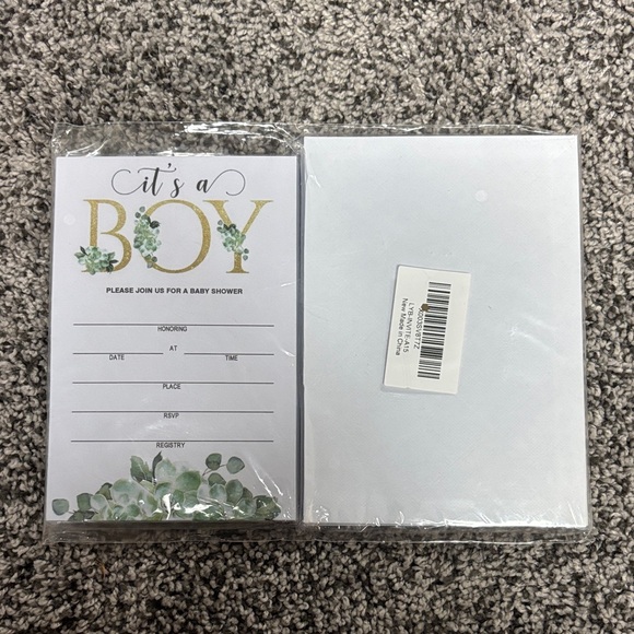 It's a Boy Baby Shower Invitations - Picture 1 of 2